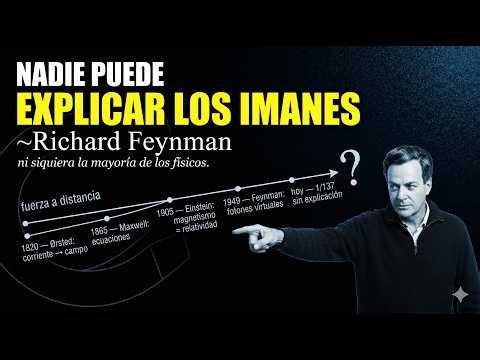 Nadie Puede Explicar Realmente Cómo Funcionan Los Imanes | Richard Feynman