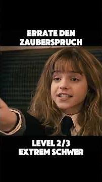 Errate alle Zaubersprüche #harrypotter #potterhead