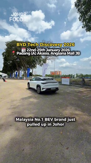 Experience BYD Car Stunts and Off-Road Challenges at Angsana Mall