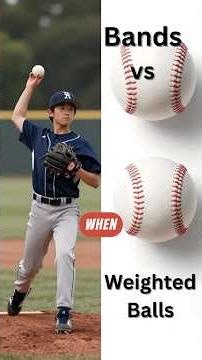 Resistance Bands vs Weighted Balls: What Actually Matters in Baseball Training Programs