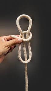 A great practical tying perfect loop knot. #idea #rope #lifehacks #knottutorial #tool #knot #diy | Enterhad9