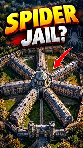 WHY IS THIS PRISON SHAPED LIKE A SPIDER? #jail #usa