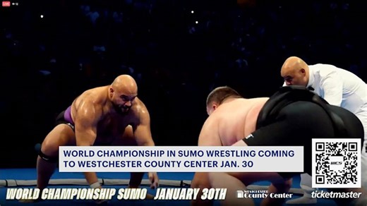 Sumo wrestling championship coming to Westchester