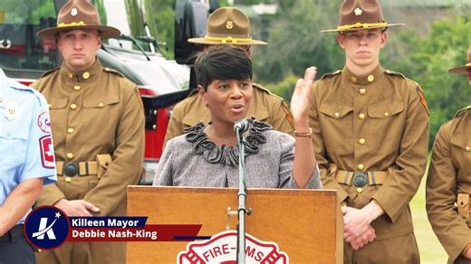 2.7K views · 56 reactions | #ThrowbackThursday Recently, the city of Killeen Fire Department held push in ceremonies for five new ladder trucks it added to the fleet. A day-long ceremony began at City Hall and Fort Hood's 1st Cavalry division led a procession to Central Fire Station for the first Push In Ceremony. Members of the community were invited to take part in each ceremony. | City of Killeen, Texas - Government | Facebook