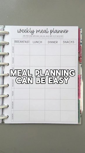 If only it were that easy! Our new Meal Planner and matching sticker book really can help with the meal planning, grocery shopping and keeping all your favorite recipes handy! Who would use the extra help? I know I need it! Check out the flip through tomorrow! | Kellofaplan