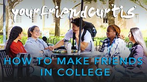 18 reactions | Making friends in college doesn’t have to be scary! Join Curtis ’22 as he shows how easy it is to make new friends at Rollins. And, hear from students about their experiences meeting new friends when they first started college. ⁠ ⁠ Watch the full episode on YouTube: https://bit.ly/3vULMaa Did you meet some of your lifelong friends at Rollins? Tag them in the comments below! | Rollins College | Facebook