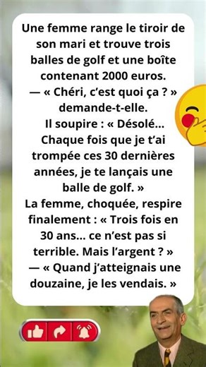 😆La collection de secrets et de golf ⛳💸 #humoristefrancais #memes #humour #drole #funny #blague