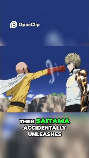 Saitama's Punch So Strong, Genos Literally Sees “DEATH”! (Mountain DESTROYED!) – One Punch Man