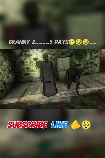 Granny 5 Day😥🥹#horror #horrorgame #gameplay #ytshorts #games