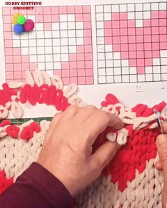 Easy blanket stitch tutorial 🫠 | Hobby Knitting Decoration Ideas