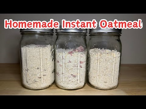 Homemade Instant Oatmeal Recipes You'll Love!