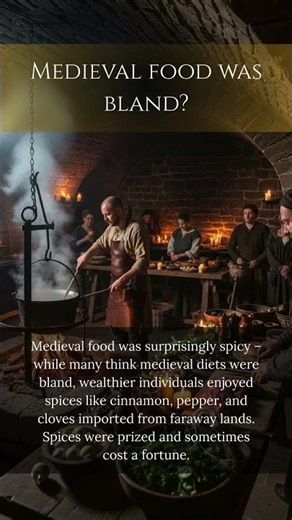 The HUGE Lie About Medieval Food 🥩🧂#shorts #fjornval #history #medievalfood