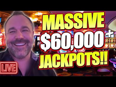 12 JACKPOTS LIVE 🔴$60,000+ in HAND PAYS!!MASSIVE HIGH LIMIT $200 SPIN JACKPOTS