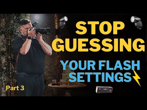 Wedding Flash Settings Made Easy How to Set Up Your Flash Like a Pro #flashphotography