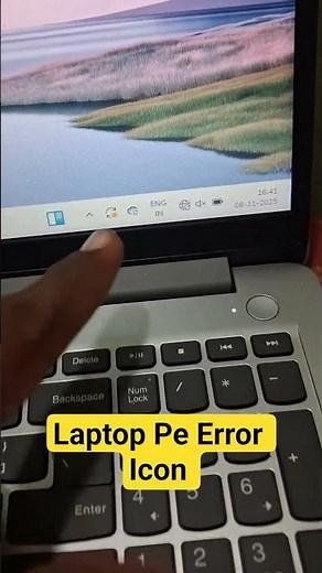 Laptop Pe Error Icon Kya Hai Kaise Thikk Kare - Computer Error Problem Solution