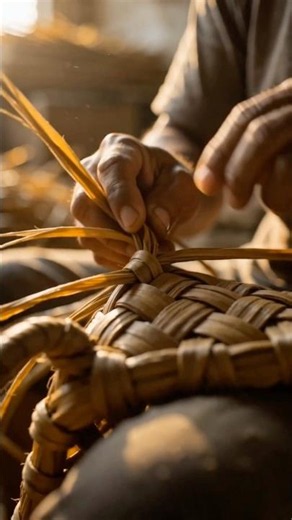Cambodian Natural fiber weaving #travel #worldexplorer #weaving #cambodiatravel g