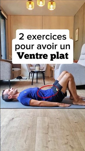 2 simple exercises for a flat stomach!✨️ #pilates #flatstomach