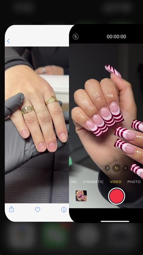 4 client nail day 🎀💅 #nailtok #nailsoftiktok #nailcontent #nailday #vbeautypure