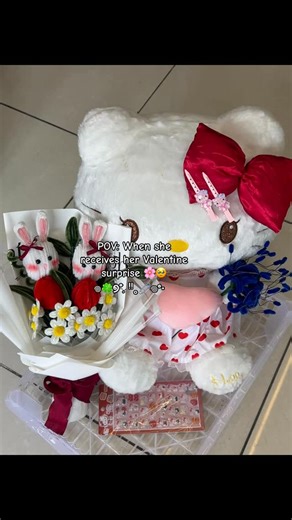 still_alien on Instagram: "𖦹🍀୭˚. ᵎᵎ｡🧷𖦹°‧ She got her valentine surprise 🥹🍥 #still_alien #damak📍 #foryoupage"