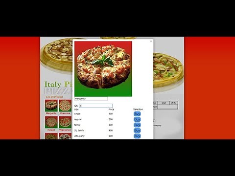 SIMPLE PIZZA ORDERING SYSTEM IN PHP | Source Code & Projects | Review