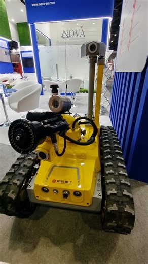 This EXPLOSION-PROOF Fire Robot SAVED Lives! Must See at Intersec 2026