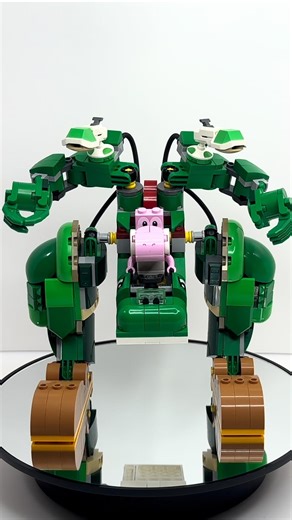 #Lego #Yoshi #BattleMech #MOC #SuperMarioGalaxy