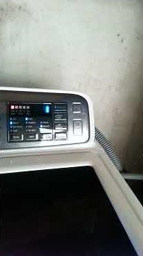 Samsung washer end song