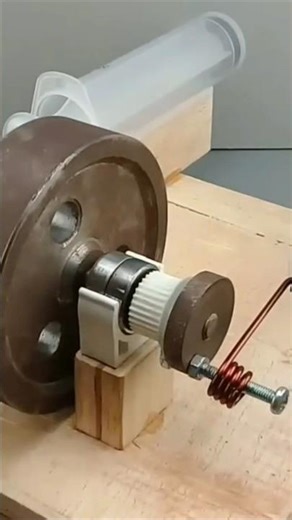 how to create double cylinder engine at home 100% working #shorts