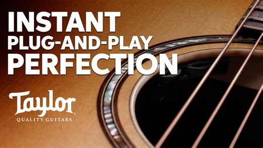 Taylor Claria Pickup System Overview: Cutting-edge Sonic Control Arrives... | Sweetwater