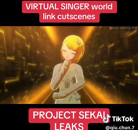 Virtual Singer World Link Cutscenes