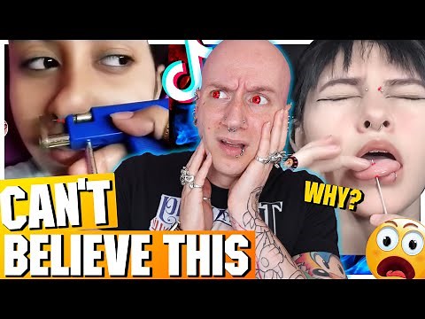 The WORST Septum Piercing Fail Ever | New TikTok Piercing Fails | Roly Reacts