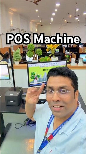 POS Machine 😍❤️❤️#billingsoftware