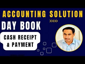 Full accounting software in Excel day book in Excel | Receipt and Payments | cash balances