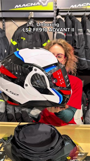 Unboxing casco LS2 FF910 ADVANT II modulare convertibile #moto #ls2helmet #helmet #biker #motorcycles