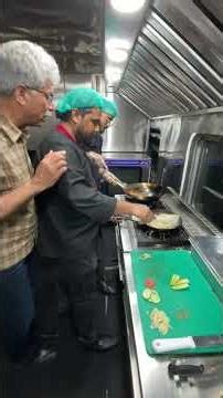 Kitchen of Green Line Train
