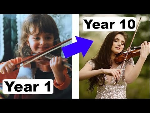 10 Years Violin Progress - From Beginner to Professional