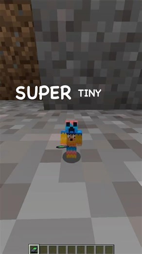 minecraft but I'm tiny....