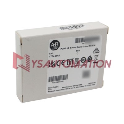 Allen Bradley 1734-OA4 AB Output Module POINT I/O Digital YG Factory Sealed | eBay