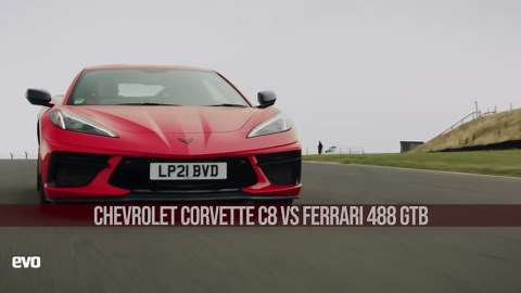 Chevrolet Corvette C8 vs Ferrari 488 GTB