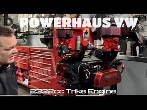 POWERHAUS VW Custom Built Trike Aircooled Engine