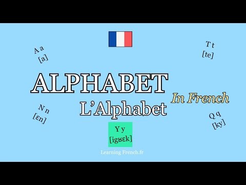 Learn French Alphabet for Beginners - L'alphabet francais pour débutant (A-Z)