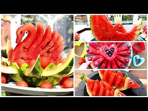 4 Super Fruits Watermelon Decoration Ideas