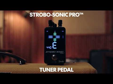 Get a Closer Look at the Strobo-Sonic Pro Tuner Pedal | Fender