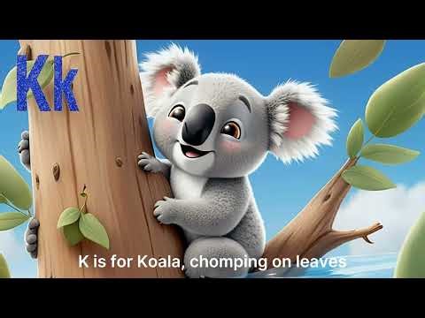 Australian Animals A to Z 🐨🦘 | ABC Song for Kids | Fun Alphabet Learning Video