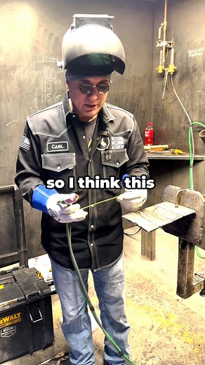 Can it weld? 🤯#TIGweld #bluecollar #trades #fyp #welder #wwacb #viral #skills | Western Welding Academy