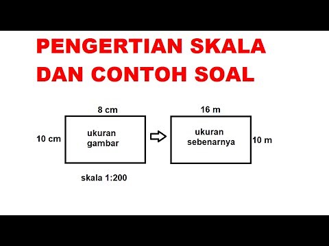 How to calculate scale on a map or drawing
