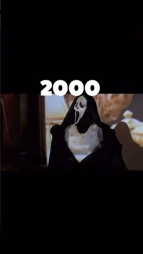 Evolution of ghost face #scream #evolution #ghostface