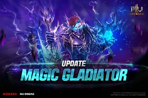 MU Origin 2's latest update introduces the new Magic Gladiator class to the popular MMORPG