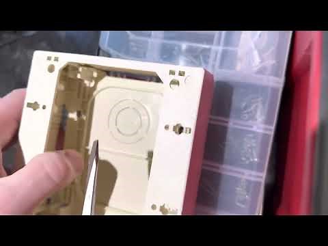 How to remove cover from Legrand Wiremold non-metallic plastic device box