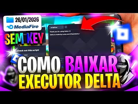 ✅DIRECT LINK! HOW TO DOWNLOAD UPDATED DELTA Executor + SCRIPT on ROBLOX MOBILE/CELL PHONE MEDIAFI...